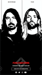 Mobile Screenshot of foofighters.com